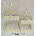 White Wedding Decorative Metal Four square Bird Cage
